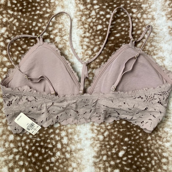 Aerie Palm Lace Racerback Padded Bralette - Picture 8 of 8